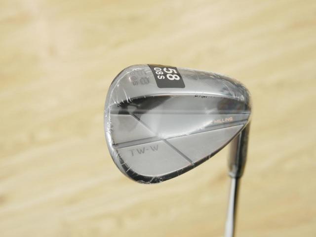 Wedge : Honma : **ของใหม่ ยังไม่แกะพลาสติก** Wedge Honma Tour World TW-W CNC Milled Copper (รุ่นล่าสุด ออกปี 2024) Loft 58 ก้านเหล็ก Dynamic Gold S200