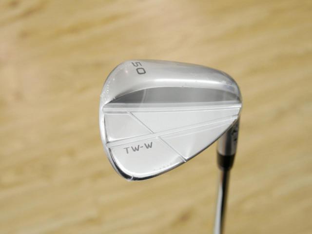 Wedge : Honma : **ของใหม่ ยังไม่แกะพลาสติก** Wedge Honma Tour World TW-W CNC Milled (รุ่นล่าสุด ออกปี 2024) Loft 50 ก้านเหล็ก Dynamic Gold S200