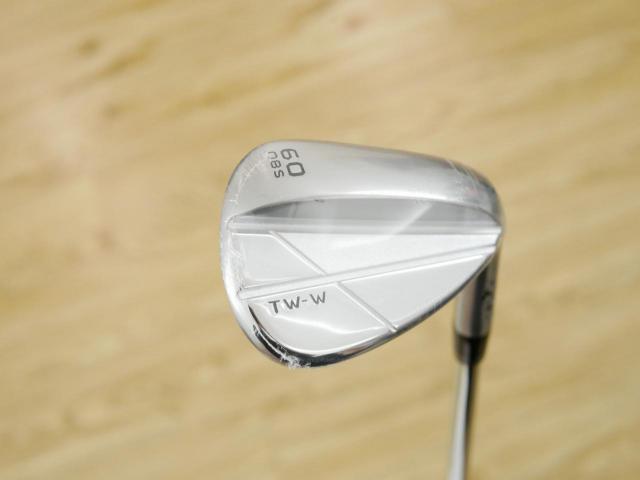 Wedge : Honma : **ของใหม่ ยังไม่แกะพลาสติก** Wedge Honma Tour World TW-W CNC Milled (รุ่นล่าสุด ออกปี 2024) Loft 60 ก้านเหล็ก Dynamic Gold S200