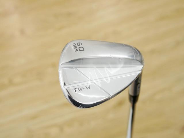 Wedge : Honma : **ของใหม่ ยังไม่แกะพลาสติก** Wedge Honma Tour World TW-W CNC Milled (รุ่นล่าสุด ออกปี 2024) Loft 60 ก้านเหล็ก Dynamic Gold S200