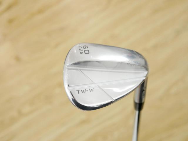 Wedge : Honma : **ของใหม่ ยังไม่แกะพลาสติก** Wedge Honma Tour World TW-W CNC Milled (รุ่นล่าสุด ออกปี 2024) Loft 60 ก้านเหล็ก Dynamic Gold S200