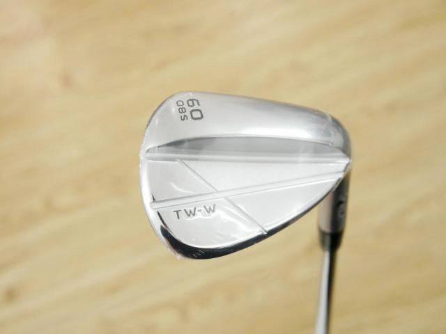 Wedge : Honma : **ของใหม่ ยังไม่แกะพลาสติก** Wedge Honma Tour World TW-W CNC Milled (รุ่นล่าสุด ออกปี 2024) Loft 60 ก้านเหล็ก NS Pro 950 NEO Flex S