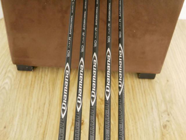 Iron set : PXG : ชุดเหล็ก PXG 0211 DUAL COR (ออกปี 2021 หน้าเด้ง ตีไกลมากๆ) มีเหล็ก 6-Pw (5 ชิ้น) ก้านกราไฟต์ Mitsubishi Diamana i60 Flex R