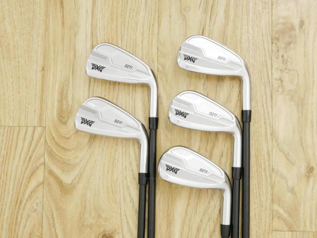 Iron set : PXG : ชุดเหล็ก PXG 0211 DUAL COR (ออกปี 2021 หน้าเด้ง ตีไกลมากๆ) มีเหล็ก 6-Pw (5 ชิ้น) ก้านกราไฟต์ Mitsubishi Diamana i60 Flex R