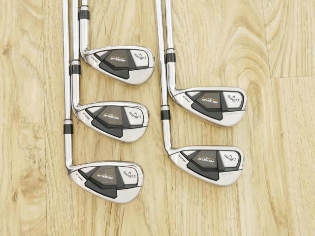 Iron set : Callaway : ชุดเหล็ก Callaway Rogue ST Max (ออกปี 2022 ตีง่าย ไกลมาก) มีเหล็ก 6-Pw (5 ชิ้น) ก้านเหล็ก NS Pro 850 NEO Flex R