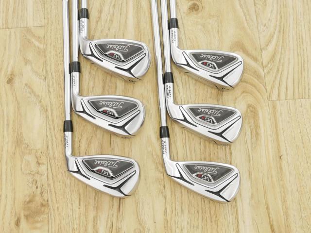 Iron set : Titleist : ชุดเหล็ก Titleist VG3 Type D Forged (รุ่นปี 2019 Japan Spec. ตีง่ายและไกลที่สุดของ Titleist) มีเหล็ก 5-Pw (6 ชิ้น) ก้านเหล็ก NS Pro 950 Flex S