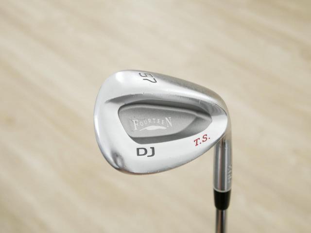 Wedge : Fourteen : Wedge Fourteen DJ T.S. (Forged) Loft 57 ก้านเหล็ก Dynamic Gold Wedge Flex