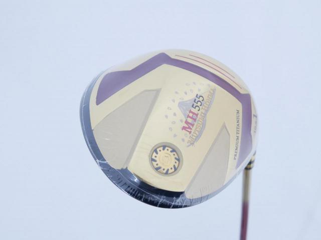 Driver : Other Brand : **ของใหม่ ยังไม่แกะพลาสติก** ไดรเวอร์ Mutsumi Honma MH555 (ปี 2022 หัวขนาด 555cc. หน้าเด้งเกินกฏ) Loft 10.5 Flex R