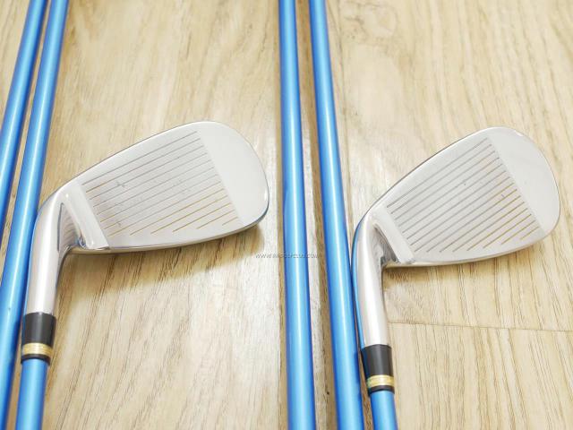 Iron set : Katana : ชุดเหล็กกระเทย Katana Sword SL-Eleven มีเหล็ก 7-12 (6 ชิ้น เทียบเท่า 6-Pw,Aw) ก้านกราไฟต์ Flex SR