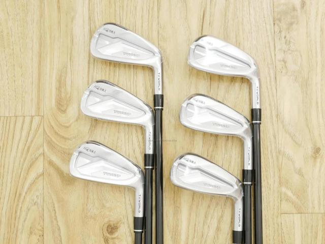 Iron set : Honma : **ของใหม่ ยังไม่แกะพลาสติก** ชุดเหล็ก Honma Tour World TW757P (ออกปี 2022) มีเหล็ก 5-Pw (6 ชิ้น) ก้านกราไฟต์ Honma Vizard 50 Flex R