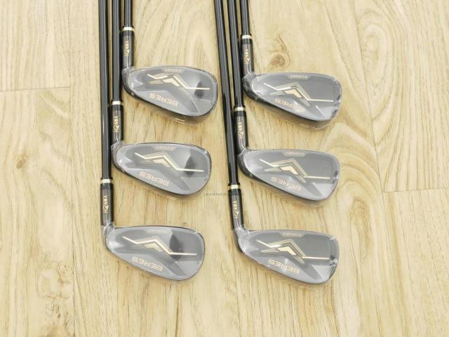 Iron set : Honma : **ของใหม่ ยังไม่แกะพลาสติก** ชุดเหล็ก Honma Beres Black Forged (รุ่นปี 2022 สวยมากๆ) มีเหล็ก 6-11 (6 ชิ้น เทียบเท่า 5-Pw) ก้าน ARMRQ MX Flex SR