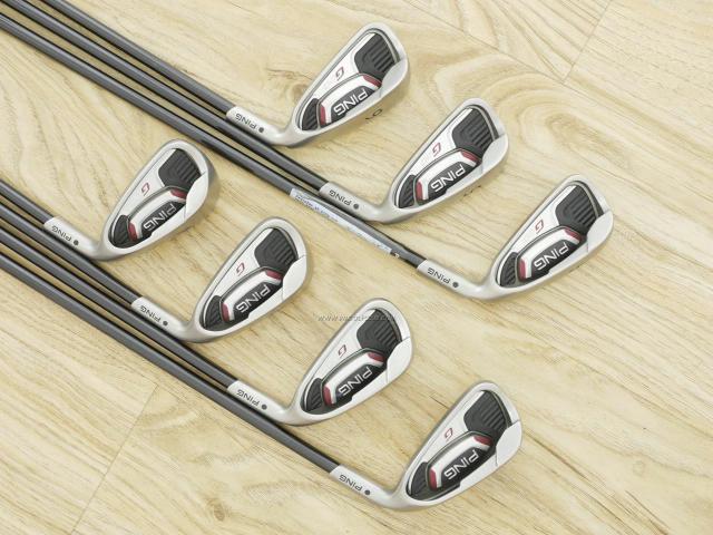 Iron set : Ping : ชุดเหล็ก Ping G20 (ใบใหญ่ ตีง่ายมาก) มีเหล็ก 4-Pw (7 ชิ้น) ก้านกราไฟต์ Flex R