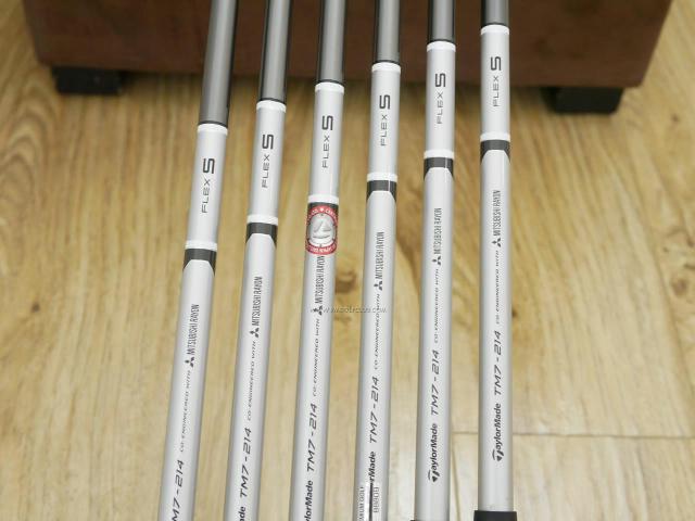 Iron set : Taylormade : ชุดเหล็ก Taylormade SLDR มีเหล็ก 5-Pw (6 ชิ้น) ก้านกราไฟต์ Flex S