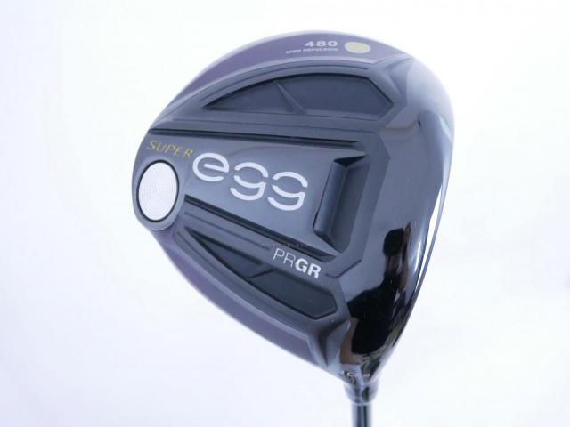 Driver : PRGR : ไดรเวอร์ PRGR Super EGG 480cc. (ปี 2021 หน้าเด้งเกินกฏ ตีไกลมาก) Loft 10.5 Flex R (M-37)