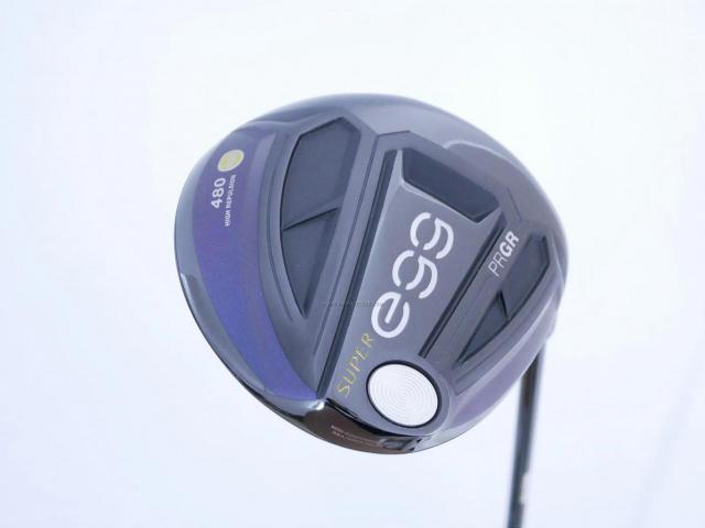 Driver : PRGR : ไดรเวอร์ PRGR Super EGG 480cc. (ปี 2021 หน้าเด้งเกินกฏ ตีไกลมาก) Loft 10.5 Flex R (M-37)