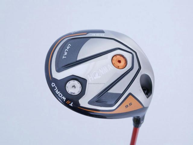 Driver : Honma : ไดรเวอร์ Honma Tour World TW747 460 (ออกปี 2019) Loft 9.5 ก้าน Tour AD DJ-5 Flex R1