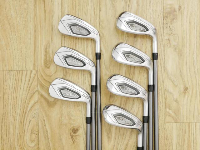 Iron set : Titleist : ชุดเหล็ก Titleist T400 (ตีง่ายที่สุด ไกลที่สุด ออกปี 2020) มีเหล็ก 7-Pw,43,49,55 (7 ชิ้น) ก้านกราไฟต์ Mitsubishi TENSEI 40 Flex R2