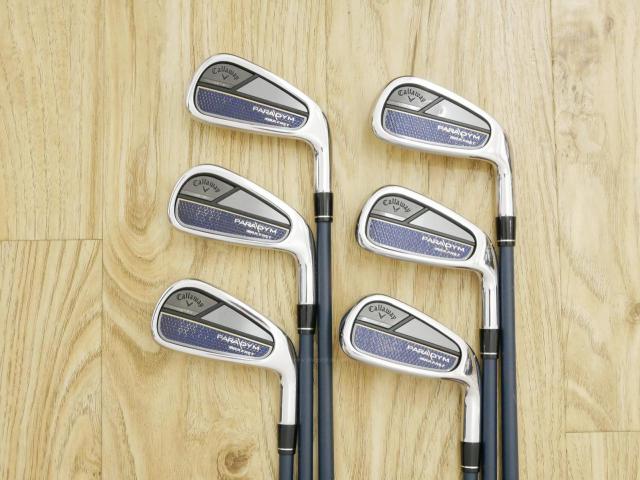 Iron set : Callaway : ชุดเหล็ก Callaway Paradym Max Fast Forged (ออกปี 2023 ตีง่ายสุด ไกลสุดของ Callaway Japan Spec.) มีเหล็ก 5-Pw (6 ชิ้น) ก้านกราไฟต์ Fujikura Speeder NX 40 Flex R