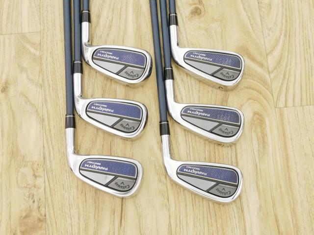 Iron set : Callaway : ชุดเหล็ก Callaway Paradym Max Fast Forged (ออกปี 2023 ตีง่ายสุด ไกลสุดของ Callaway Japan Spec.) มีเหล็ก 5-Pw (6 ชิ้น) ก้านกราไฟต์ Fujikura Speeder NX 40 Flex R