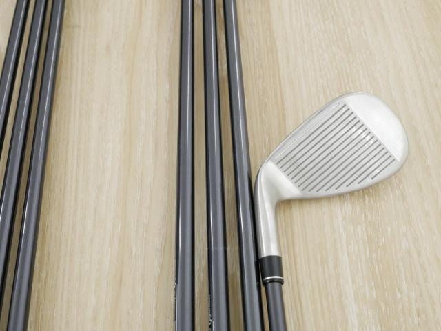 Iron set : Taylormade : ชุดเหล็ก Taylormade Stealth (ออกปี 2022 Japan Spec.) มีเหล็ก 6-Pw,Aw,Sw (7 ชิ้น) ก้านกราไฟต์ Mitsubishi Tensei TM60 Flex S