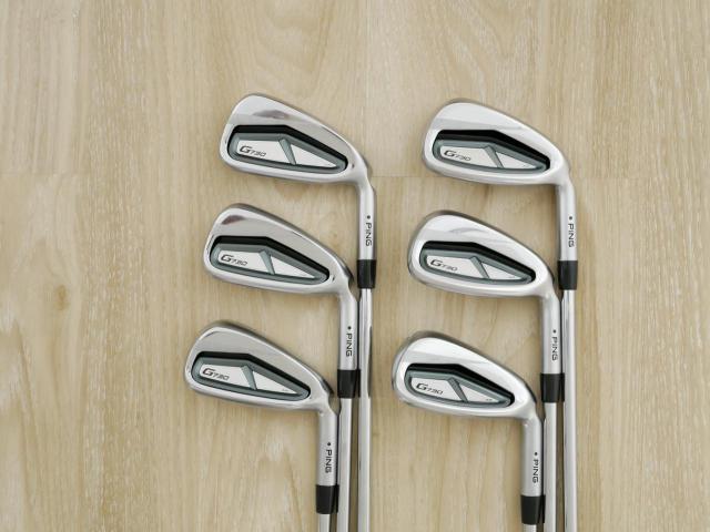 Iron set : Ping : ชุดเหล็ก Ping G730 (รุ่นล่าสุด ปี 2024 Japan Spec. ใบใหญ่ ง่ายที่สุด ไกลที่สุดของ Ping) มีเหล็ก 6-Pw,Aw (6 ชิ้น) ก้านเหล็ก NS Pro 850 NEO Flex S