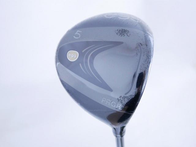 Fairway Wood : PRGR : **ของใหม่ ยังไม่แกะพลาสติก** หัวไม้ 5 PRGR Super Egg (รุ่นปี 2023 หน้าเด้งเกินกฏ COR 0.84 หายากมาก) Loft 19 ก้าน M-37 Flex R