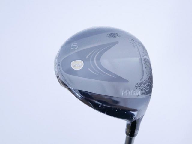 Fairway Wood : PRGR : **ของใหม่ ยังไม่แกะพลาสติก** หัวไม้ 5 PRGR Super Egg (รุ่นปี 2023 หน้าเด้งเกินกฏ COR 0.84 หายากมาก) Loft 19 ก้าน M-37 Flex R