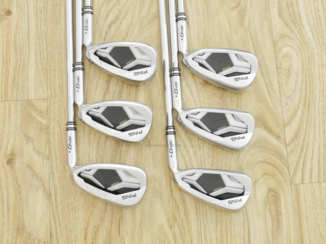 Iron set : Ping : ชุดเหล็ก Ping G430 (รุ่นล่าสุด ออกปี 2022 Japan Spec. ใบใหญ่ ง่าย ไกล) มีเหล็ก 6-W,45 (6 ชิ้น) ก้านเหล็ก NS Pro Modus 105 Flex S