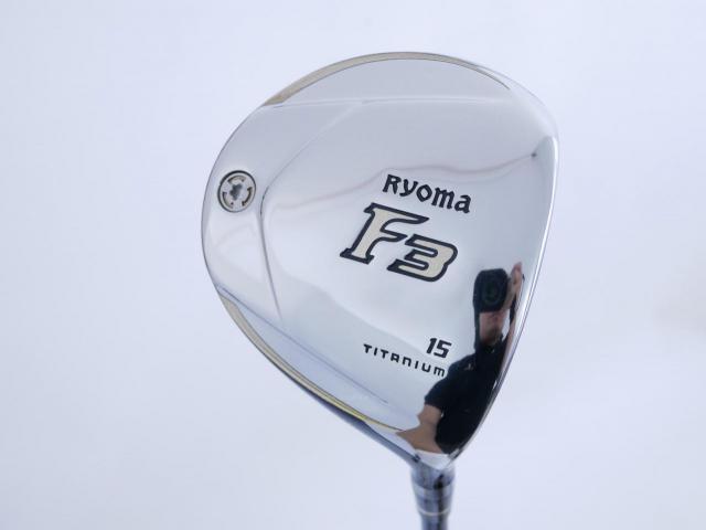 Fairway Wood : Other Brand : หัวไม้ 3 Ryoma F Titanium Special Tunning (ปี 2020 หน้าเด้งเกินกฏ ไกลมากๆ) Loft 15 ก้าน Tour AD RF2 Flex R