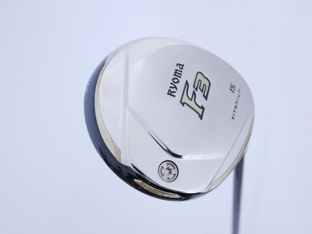 Fairway Wood : Other Brand : หัวไม้ 3 Ryoma F Titanium Special Tunning (ปี 2020 หน้าเด้งเกินกฏ ไกลมากๆ) Loft 15 ก้าน Tour AD RF2 Flex R