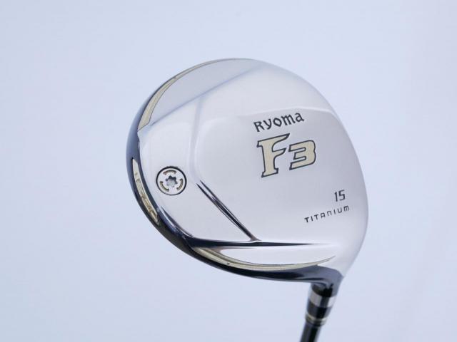 Fairway Wood : Other Brand : หัวไม้ 3 Ryoma F Titanium (รุ่นปี 2019 ไกลมากๆ) Loft 15 ก้าน Tour AD RF2 Flex R