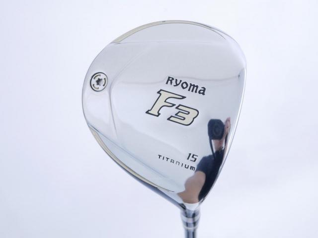 Fairway Wood : Other Brand : หัวไม้ 3 Ryoma F Titanium (รุ่นปี 2019 ไกลมากๆ) Loft 15 ก้าน Tour AD RF2 Flex R