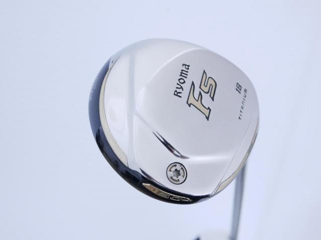 Fairway Wood : Other Brand : หัวไม้ 5 Ryoma F Titanium Special Tunning (ปี 2020 หน้าเด้งเกินกฏ ไกลมากๆ) Loft 18 ก้าน Ryoma Beyond Power Flex ∞