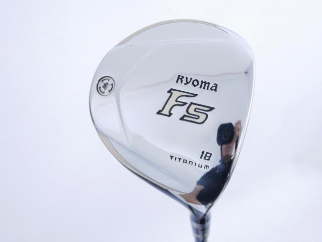 Fairway Wood : Other Brand : หัวไม้ 5 Ryoma F Titanium Special Tunning (ปี 2020 หน้าเด้งเกินกฏ ไกลมากๆ) Loft 18 ก้าน Tour AD RF2 Flex SR