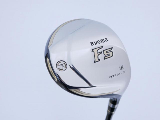 Fairway Wood : Other Brand : หัวไม้ 5 Ryoma F Titanium Special Tunning (ปี 2020 หน้าเด้งเกินกฏ ไกลมากๆ) Loft 18 ก้าน Tour AD RF2 Flex SR