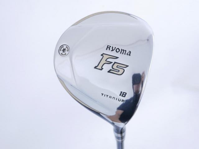 Fairway Wood : Other Brand : หัวไม้ 5 Ryoma F Titanium Special Tunning (ปี 2020 หน้าเด้งเกินกฏ ไกลมากๆ) Loft 18 ก้าน Tour AD RF2 Flex SR