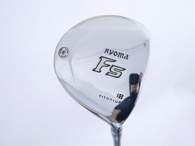 Fairway Wood : Other Brand : หัวไม้ 5 Ryoma F Titanium Special Tunning (ปี 2020 หน้าเด้งเกินกฏ ไกลมากๆ) Loft 18 ก้าน Tour AD RF2 Flex SR