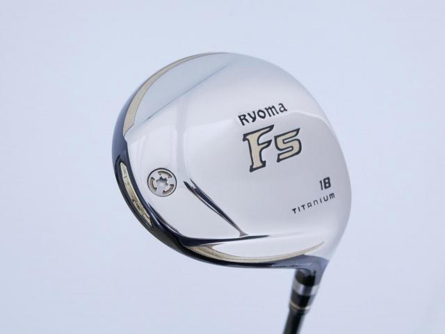 Fairway Wood : Other Brand : หัวไม้ 5 Ryoma F Titanium Special Tunning (ปี 2020 หน้าเด้งเกินกฏ ไกลมากๆ) Loft 18 ก้าน Tour AD RF2 Flex SR