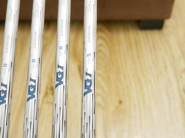 Iron set : Titleist : ชุดเหล็ก Titleist VG3 Type D Forged (ปี 2017 Japan Spec. ตีง่ายและไกลที่สุดของ Titleist) มีเหล็ก 6-Pw,Aw (6 ชิ้น) ก้านกราไฟต์ Mitsubishi VGI Flex R