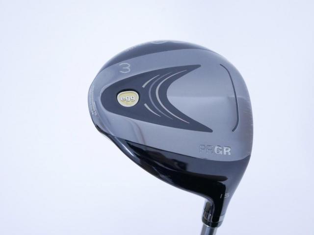 Fairway Wood : PRGR : หัวไม้ 3 PRGR Super Egg (รุ่นปี 2023 หน้าเด้งเกินกฏ COR 0.84 หายากมาก) Loft 15 ก้าน M-35 Flex R2