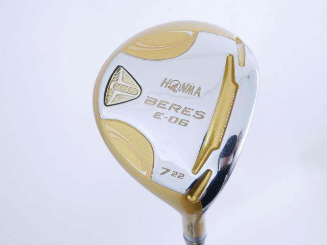 Fairway Wood : Honma : **ก้าน 4 ดาว** หัวไม้ 7 Honma Beres E-06 (รุ่นปี 2019) Loft 22 ก้าน ARMRQ X (43) Flex R (4 ดาว)