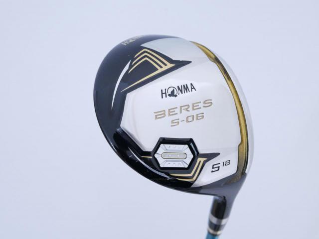 Fairway Wood : Honma : หัวไม้ 5 Honma Beres S-06 (ปี 2019) Loft 18 ก้าน ARMRQ X (43) FLex R (2 ดาว)