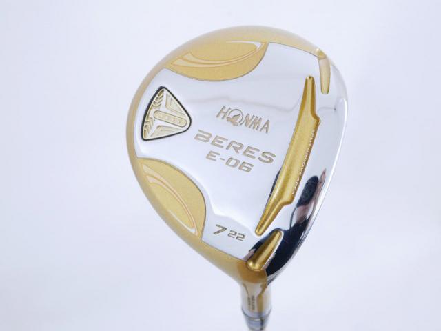 Fairway Wood : Honma : **ก้าน 4 ดาว** หัวไม้ 7 Honma Beres E-06 (รุ่นปี 2019) Loft 22 ก้าน ARMRQ X (43) Flex R (4 ดาว)