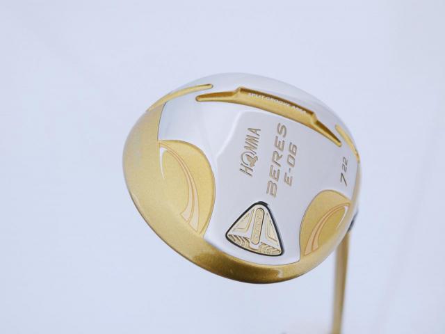 Fairway Wood : Honma : **ก้าน 4 ดาว** หัวไม้ 7 Honma Beres E-06 (รุ่นปี 2019) Loft 22 ก้าน ARMRQ X (43) Flex R (4 ดาว)