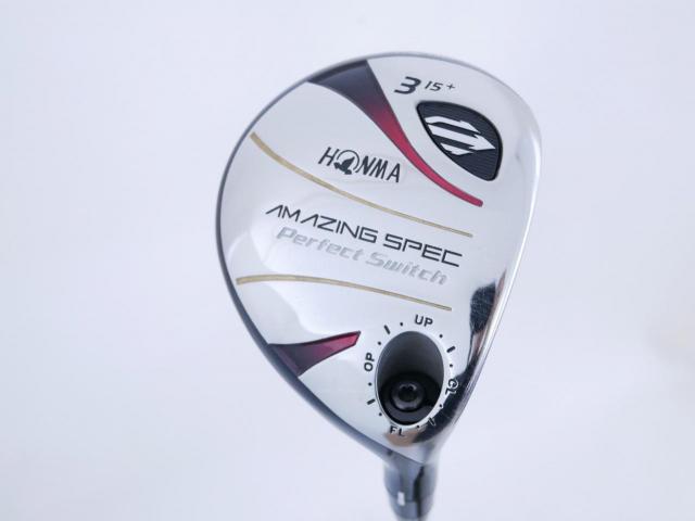 Fairway Wood : Honma : หัวไม้ 3 Honma Amazing Spec Perfect Switch Loft 15 Flex R