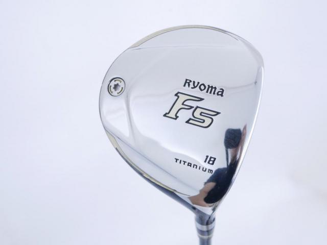 Fairway Wood : Other Brand : หัวไม้ 5 Ryoma F Titanium (รุ่นปี 2019 ไกลมากๆ) Loft 18 ก้าน Tour AD RF2 Flex R2