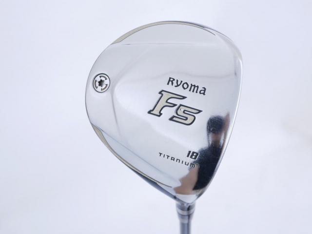 Fairway Wood : Other Brand : หัวไม้ 5 Ryoma F Titanium (รุ่นปี 2019 ไกลมากๆ) Loft 18 ก้าน Tour AD RF2 Flex R