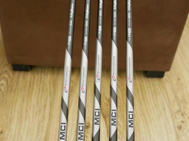 Iron set : PRGR : ชุดเหล็ก PRGR 05 Forged (รุ่นล่าสุด ปี 2023) มีเหล็ก 6-Pw (5 ชิ้น) ก้านกราไฟต์ Fujikura MCI Flex SR