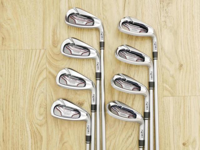 Iron set : Honma : ชุดเหล็ก Honma Bezeal 535 (ปี 2019 รุ่นนี้ใบใหญ่ที่สุดของ Honma) มีเหล็ก 6-11,Aw,Sw (8 ชิ้น) ก้านกราไฟต์ Honma Vizard 48 Flex R