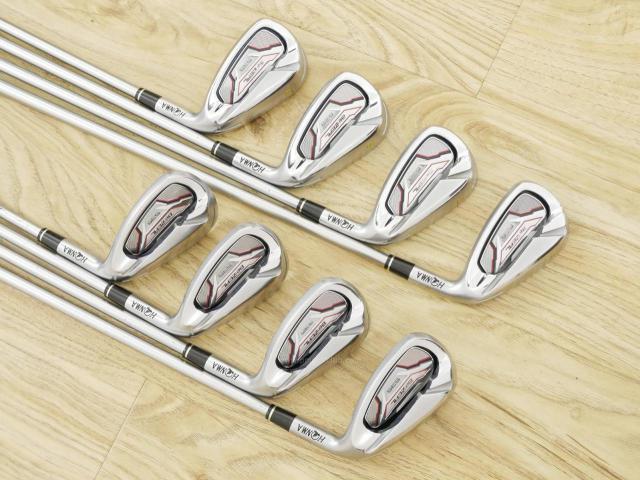 Iron set : Honma : ชุดเหล็ก Honma Bezeal 535 (ปี 2019 รุ่นนี้ใบใหญ่ที่สุดของ Honma) มีเหล็ก 6-11,Aw,Sw (8 ชิ้น) ก้านกราไฟต์ Honma Vizard 48 Flex R